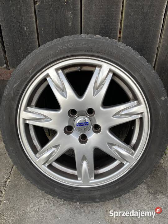 Alufelgi Volvo 17 opony komplet oryginał z S60 Zawiercie
