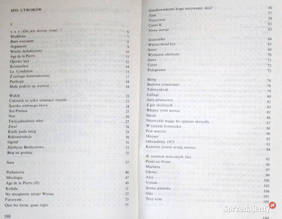 Wiatr z innej strony Wiersze zebrane z lat Pozostałe Chełm