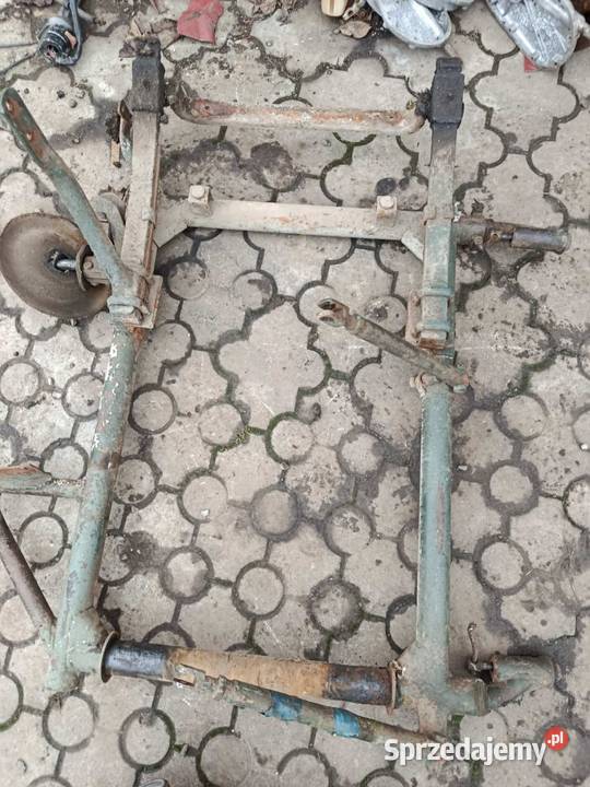 Części ramy bocznego wózka M72 Leszno