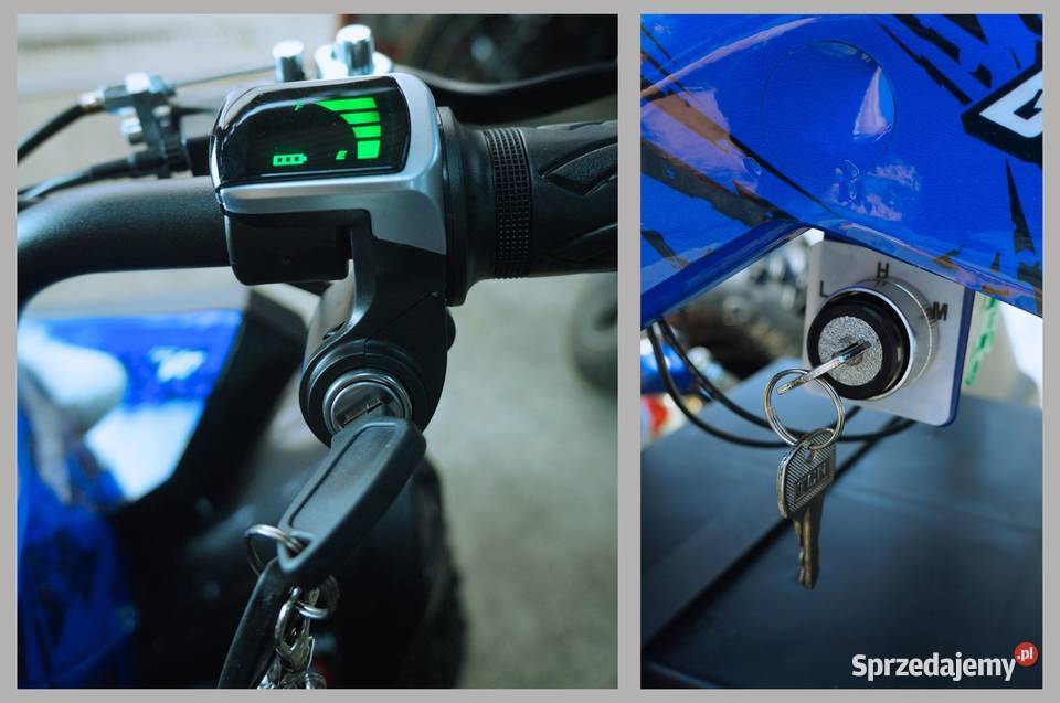 Mini Quad ATV ELEKTRYCZNY BOMBARDIER 1200W 48V Ząbkowice Śląskie