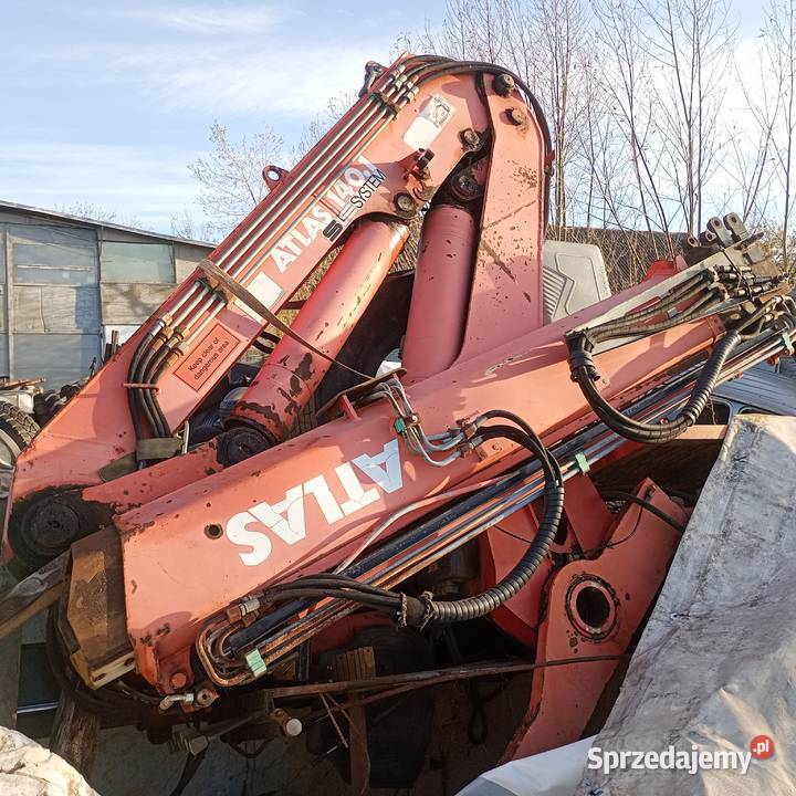 HDS atlas 1401 trzy wysuwy 10 metrów zaś Rolnictwo Brzeziny