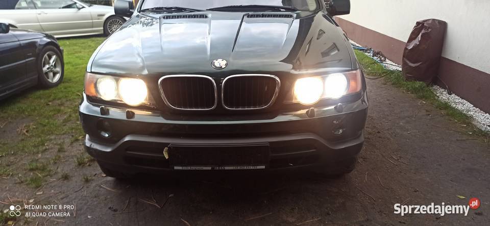 bmw x5 e53 lampy przod komplet europa