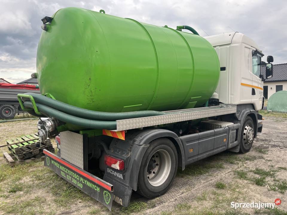 Scania R 380 szambiarka asenizacyjny beczkowóz kujawsko-pomorskie Grudziądz