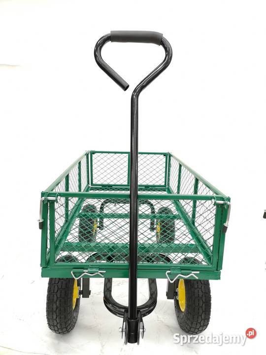 Wózek ogrodowy transportowy przyczepka Otwierane śląskie Krzepice