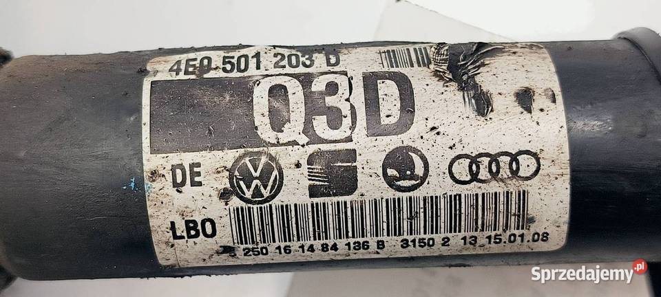 PÓŁOŚ LEWA TYŁ VOLKSWAGEN PHAETON LIFT kujawsko-pomorskie