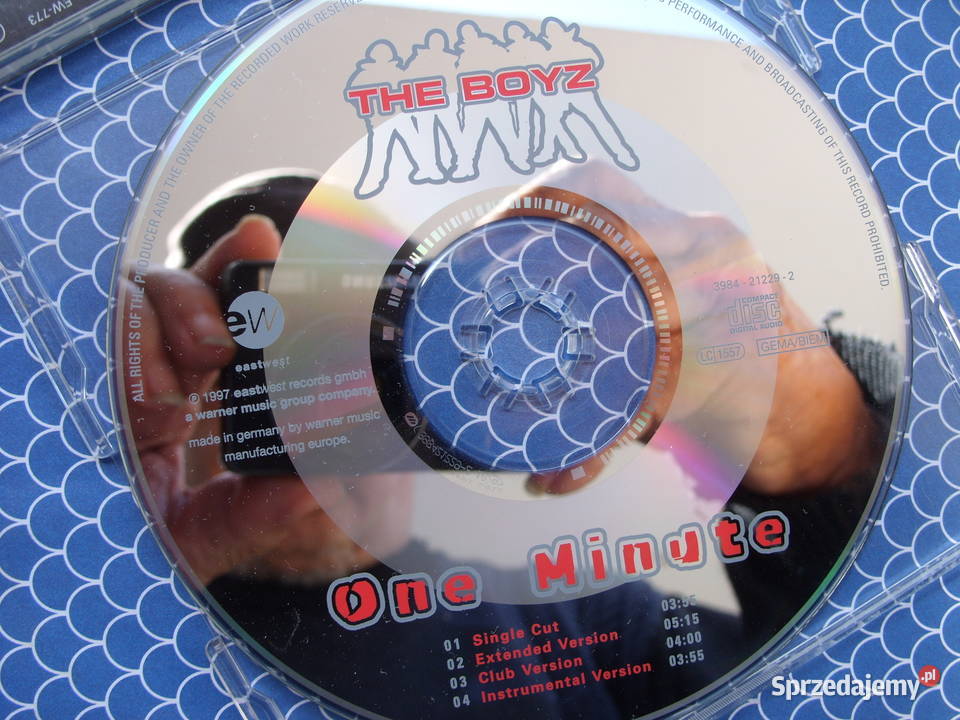 Singiel CD THE BOYZONE MINUTE 1997 Wołów