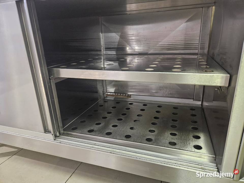 Stół grzewczy z przesuwnymi drzwiami przelotowy Pszczyna