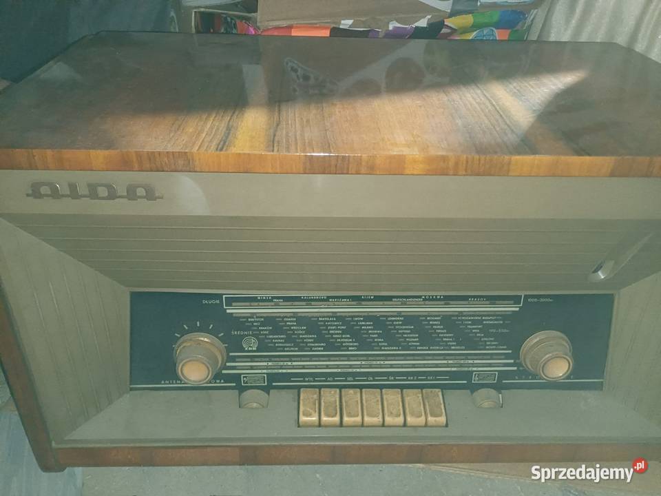 Radio z gramofonem AIDA 3201 z lat 60tych PRL Ksawerów