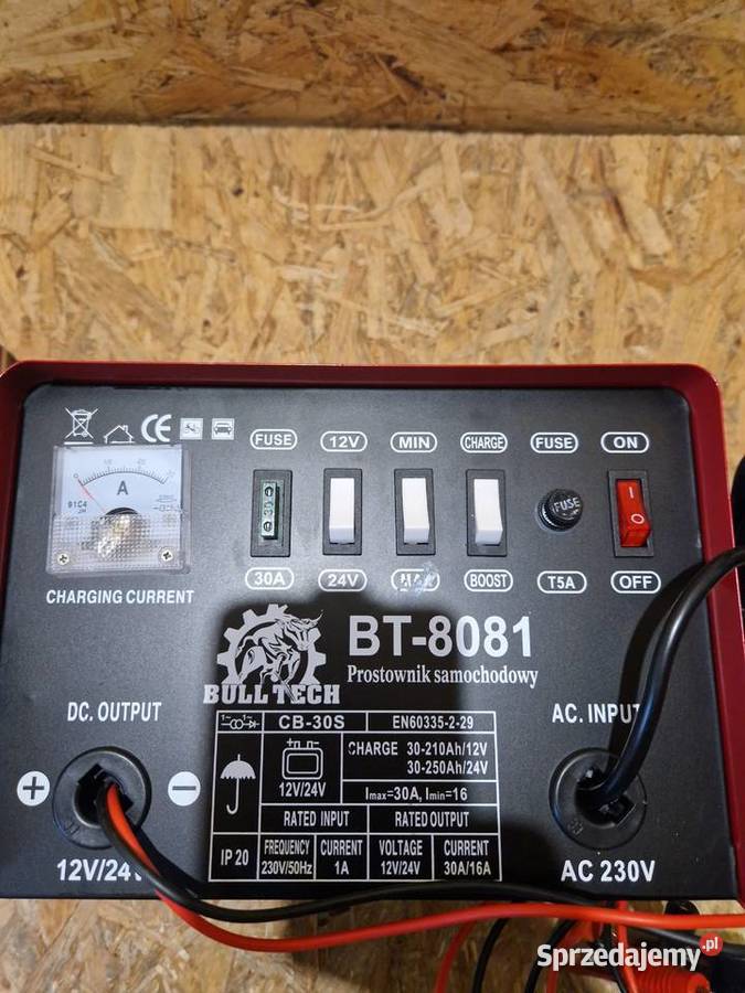 PROSTOWNIK Z ROZRUCHEM 30A 1224V START 280Ah sprzedam