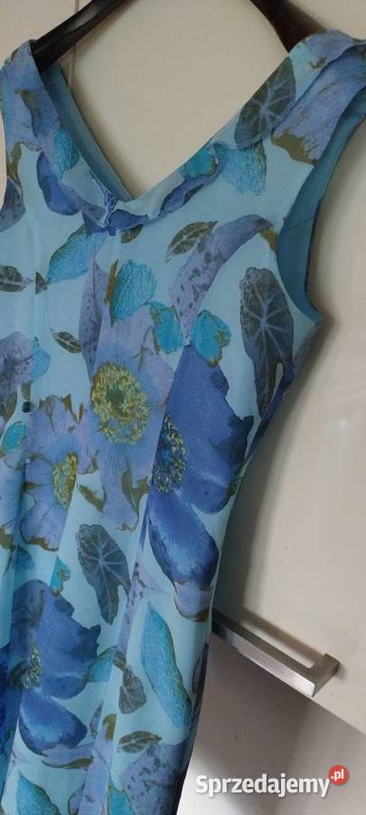 Sukienka letnia damska niebieski Lublin