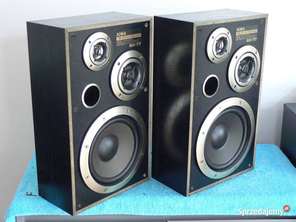 PAIRE D'ENCEINTE AIWA MODEL : SX-ANS706 HAUT-PARLEURS 2X100 / 2X180W, 6