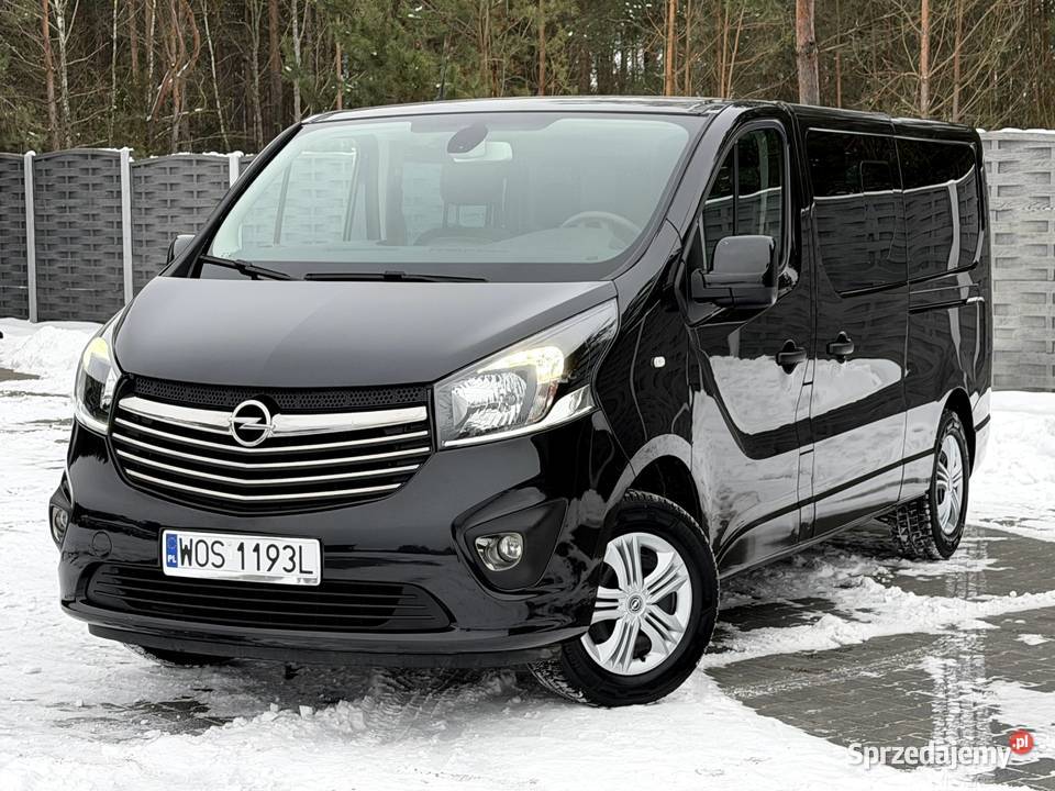 OPEL VIVARO 16d L2H1LONG kameranavi full8miejsc manualna Ostrołęka