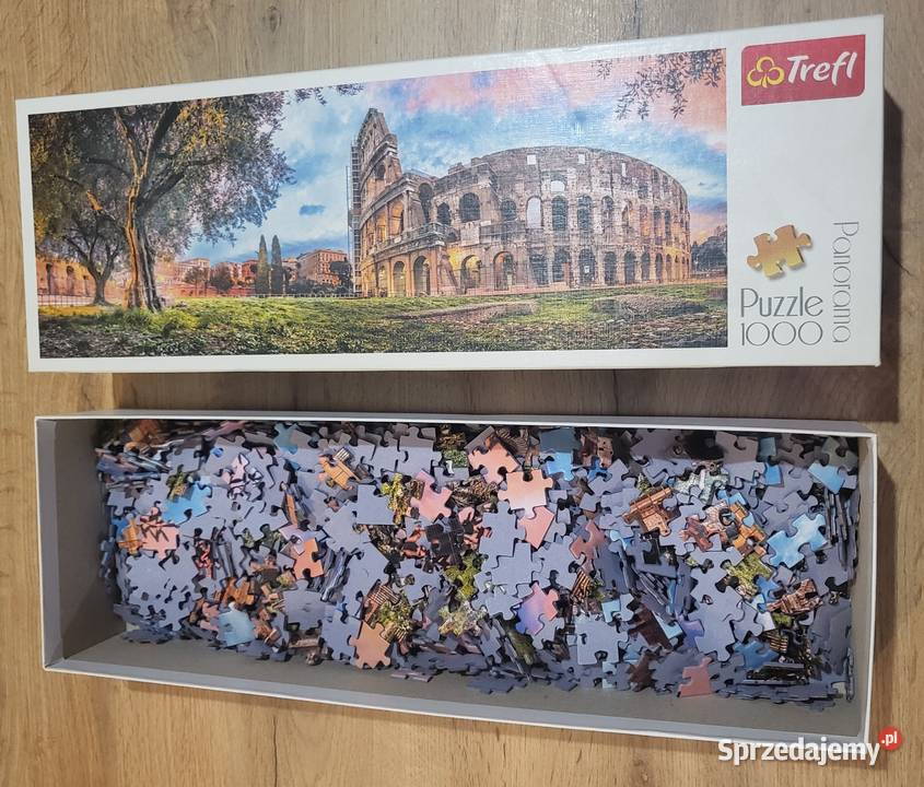Zestaw Puzzli Panorama Trefl 1000 elementów 6 Warszawa