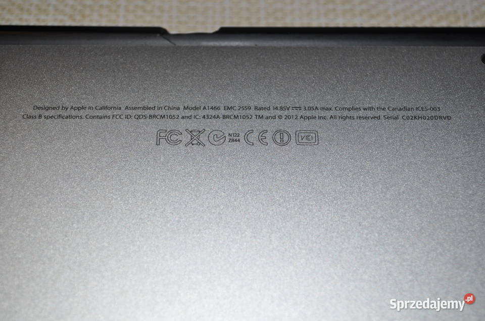 Laptop Apple Macbook Air 13 A1466 Skarżysko-Kamienna