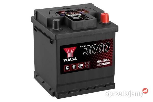 Akumulator Yuasa Standard 12V 42Ah 390A kostka Lubin