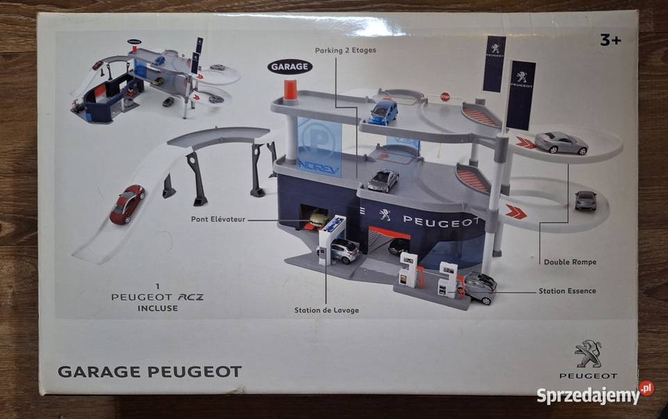PEUGEOT NOREV duży piętrowy poziomowy garaż nowy Legionowo