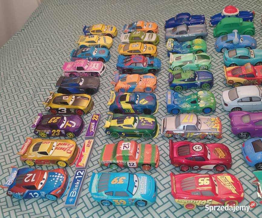 Disney Pixar Cars Auta 66 sztuki Gdańsk