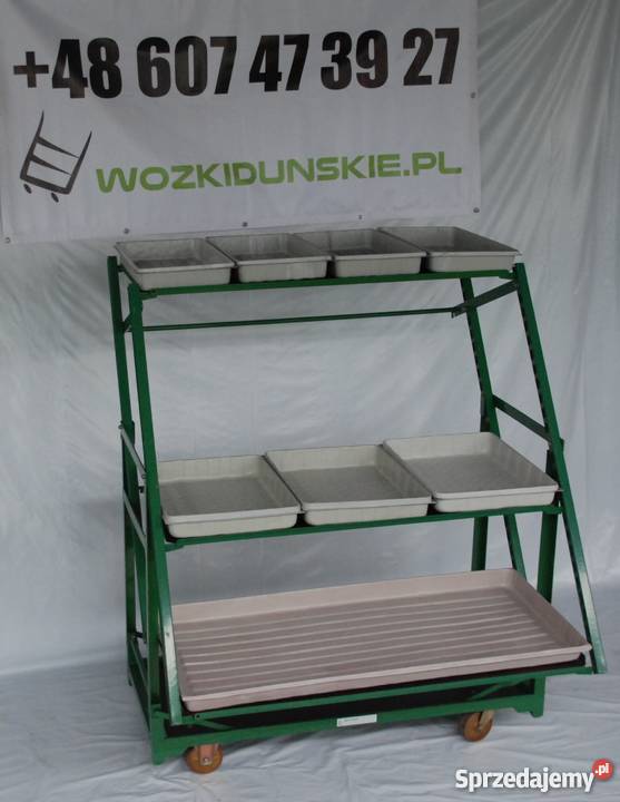 Kuwety Tace do podlewania roślin na wózki Nawadnianie wielkopolskie Leszno