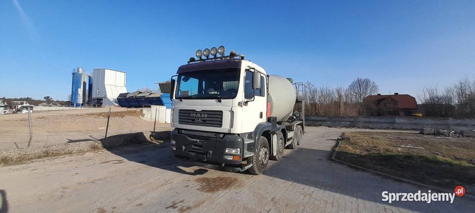 Betonomieszarka Gruszka Man TGA 35360 Betonomieszarki Ślesin sprzedam
