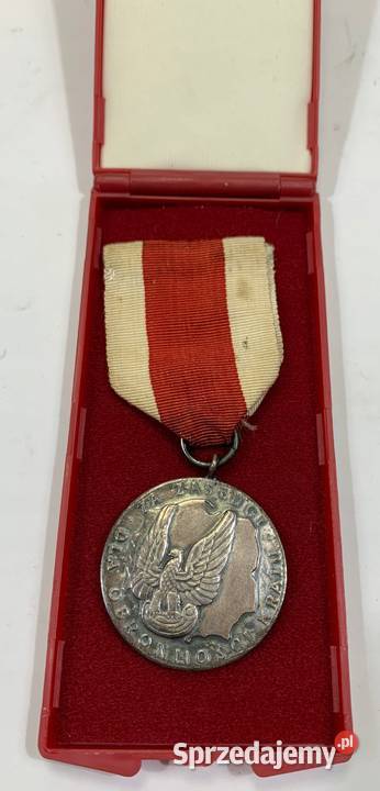 Srebrny medal zasługi obronności kraju s12 Warszawa
