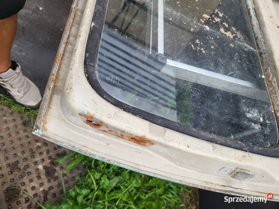 VW T2 KLAPA TYŁ SZYBA TYŁ OGÓREK VW