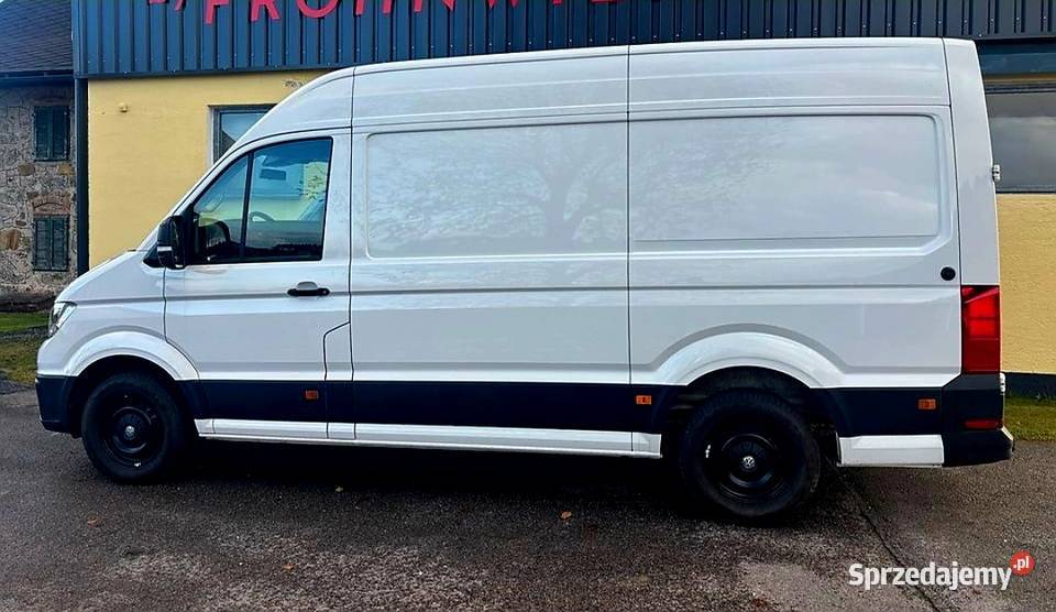 VW CRAFTER 112000 TDI AUTOMAT LED Euro6 2018r światła przeciwmgłowe śląskie Katowice