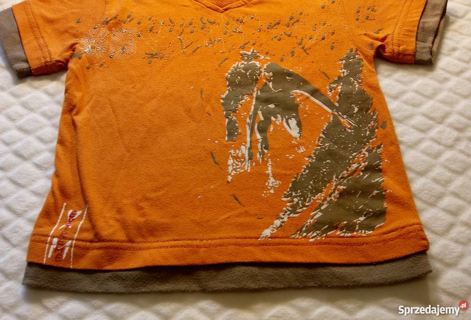 Bluzka chłopięca krótki rękaw 23 lata 9298 Bluzki, koszulki i kaftaniki Rogoźnik