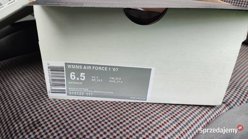 Buty meskie nike air force 1 r 375 Warszawa