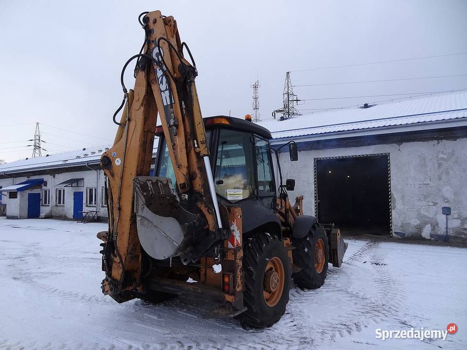 Koparkoładowarka Case 6695 SR Koła Kraków