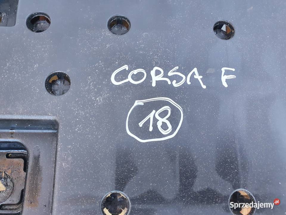 Opel Corsa F 12 12V DOLNA OSŁONA ZDERZAKA Rudka