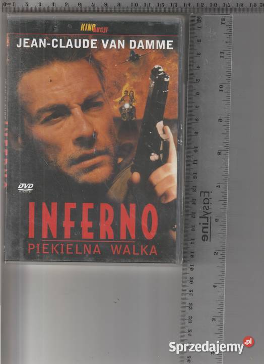 Inferno piekielna walka Van Damme DVD lektor Kultura i Rozrywka Pruszków