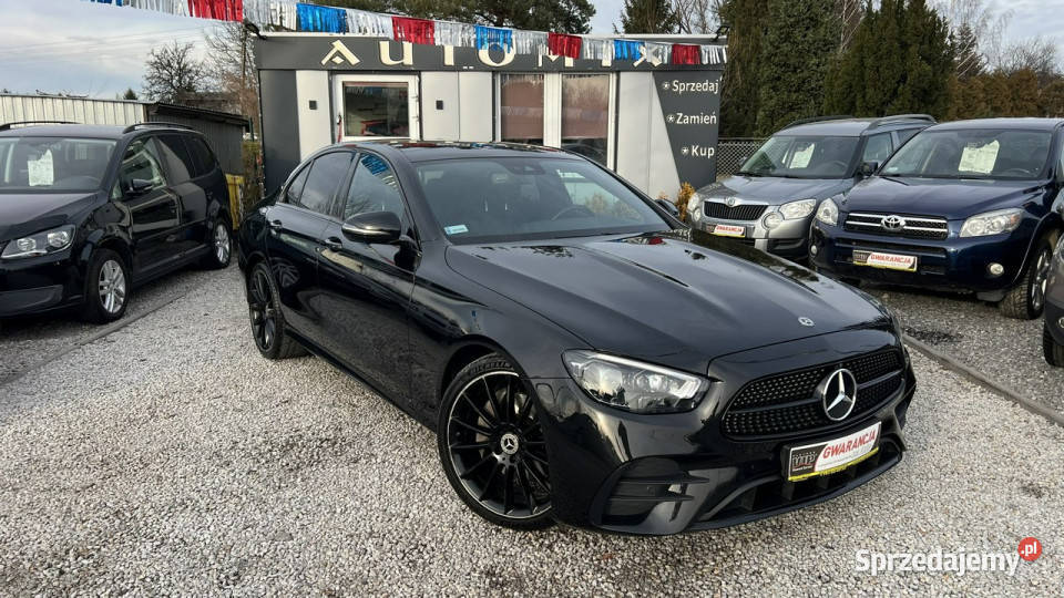 Mercedes E 220 SPRZEDANY AMG PakietSalon dolnośląskie Świdnica
