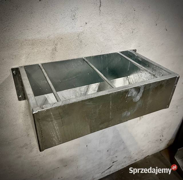 Żłób koni bydla Metalowy ocynkowany ogniowo Gostyń