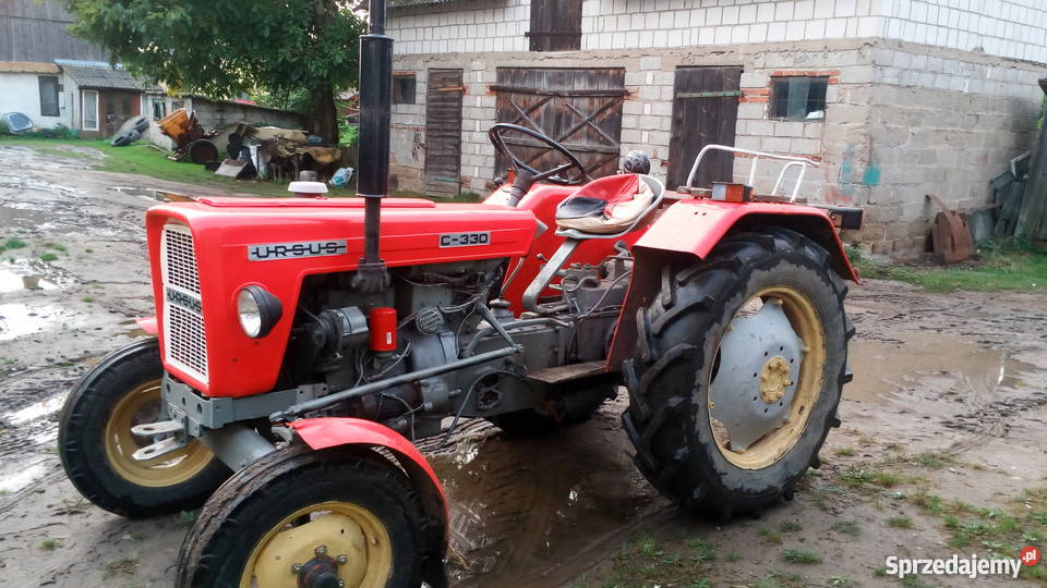 Ursus c328 przerobiony na c330 Ursus Adamów