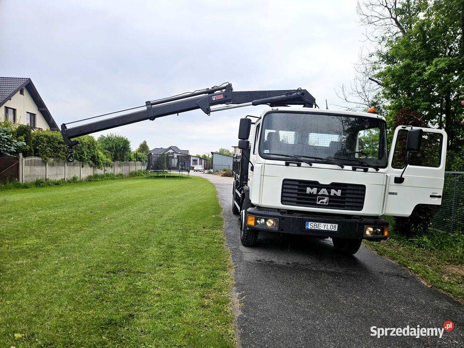 MAN 17232 F2000 wywrotka Hds Hiab mazowieckie Mińsk Mazowiecki sprzedam
