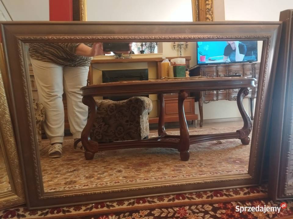 lustro w pięknej ramie lustra sprzedam