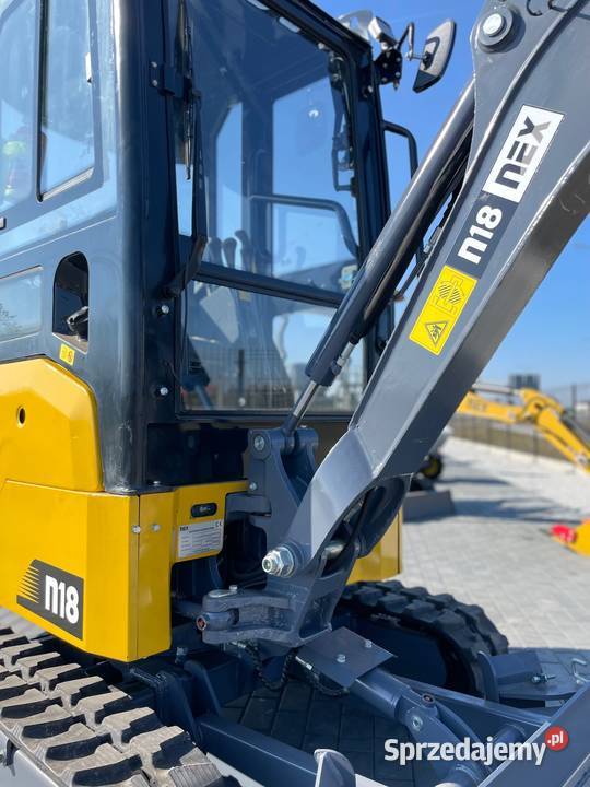 NEX N18 Mini koparka ZERO TAIL 1800 nowa Rok produkcji 2022 Halinów