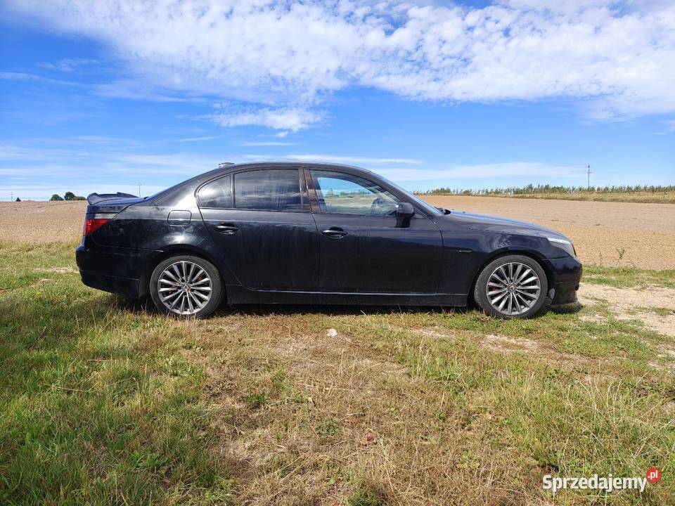 USZKODZONY BMW E60 530i 30 LPG 2004r Skóra świętokrzyskie Bogoria