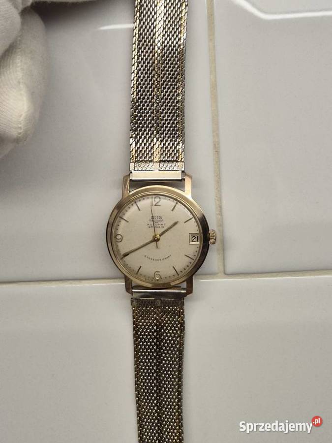 Rzadki GUB Glashutte automat vintage lata 60te Męskie