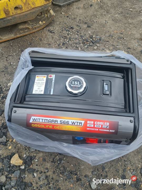 Agregat prądotwórczy WITTMARR 566 WTR Gasoline Spalinowe zachodniopomorskie Koszalin sprzedam