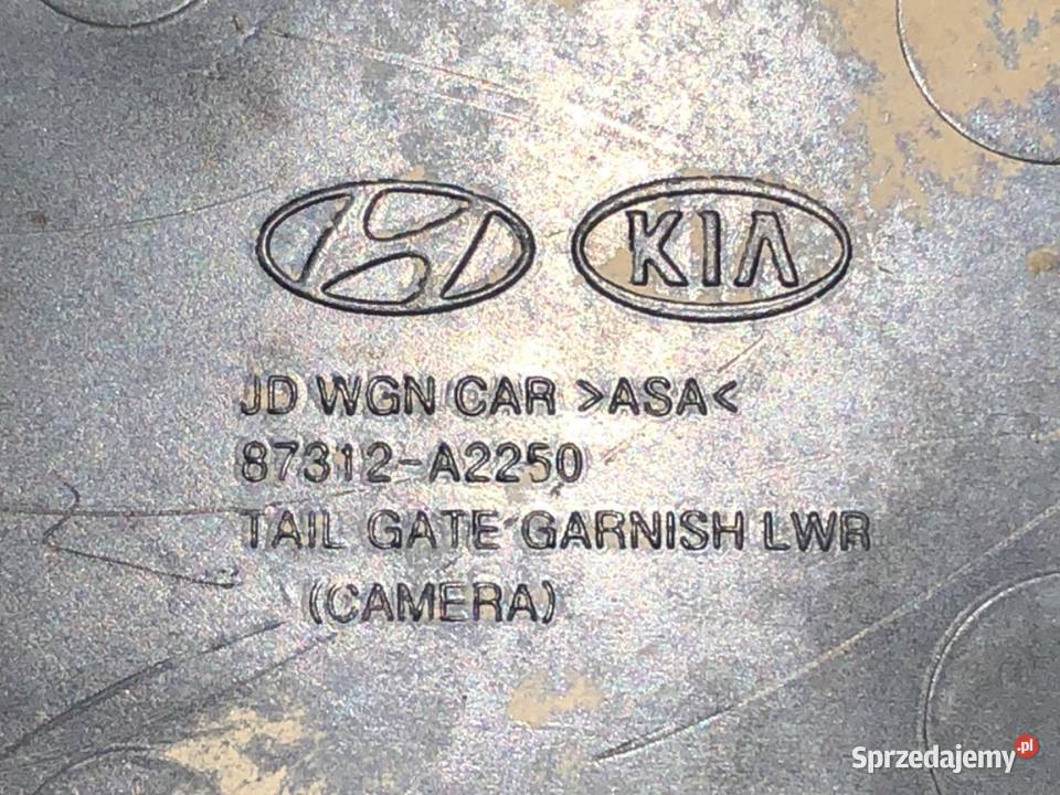 LISTWA KLAPY TYŁ KIA CEED Kombi 1218 87312A2250 sprzedam