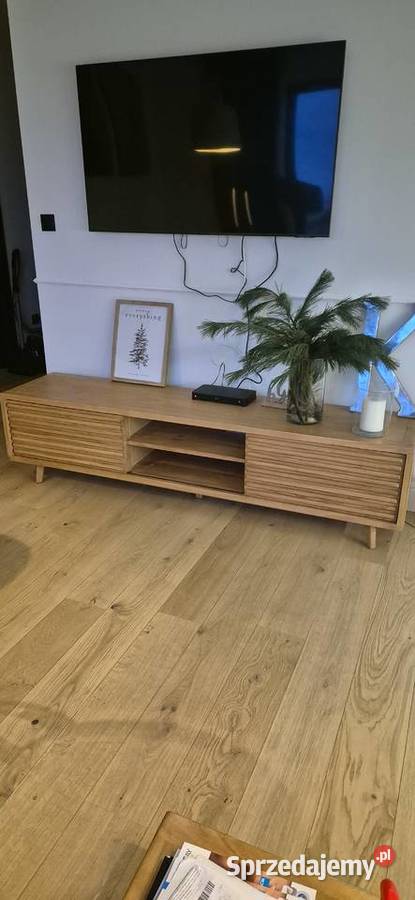 Komoda i stolik Lite drewno Mango 200cm