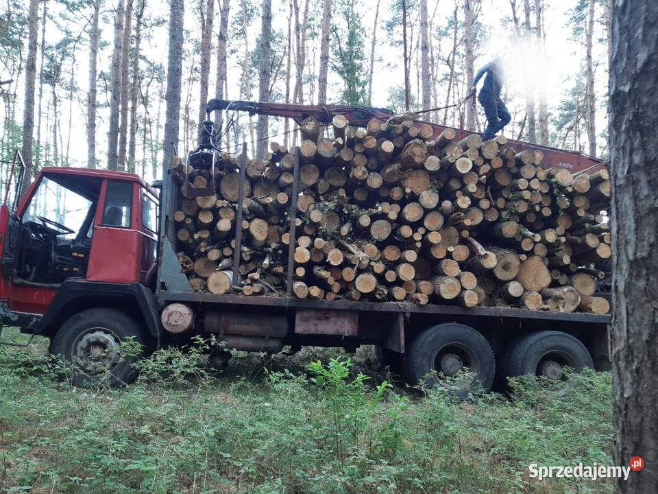 Samochód do drewna przyczepa Pozostałe Skwierzyna