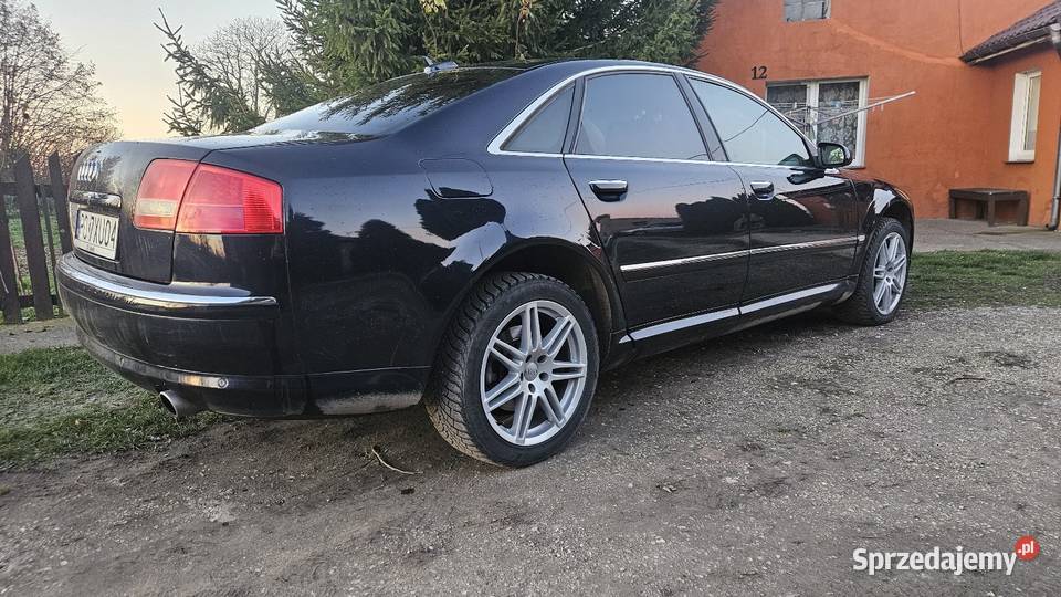 Audi a8 d3 42 mpi 335 tempomat kujawsko-pomorskie Bożejewice sprzedam