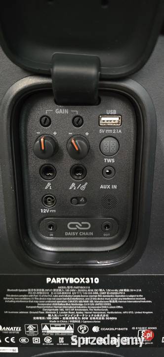 JBL PartyBox 310 Gdańsk