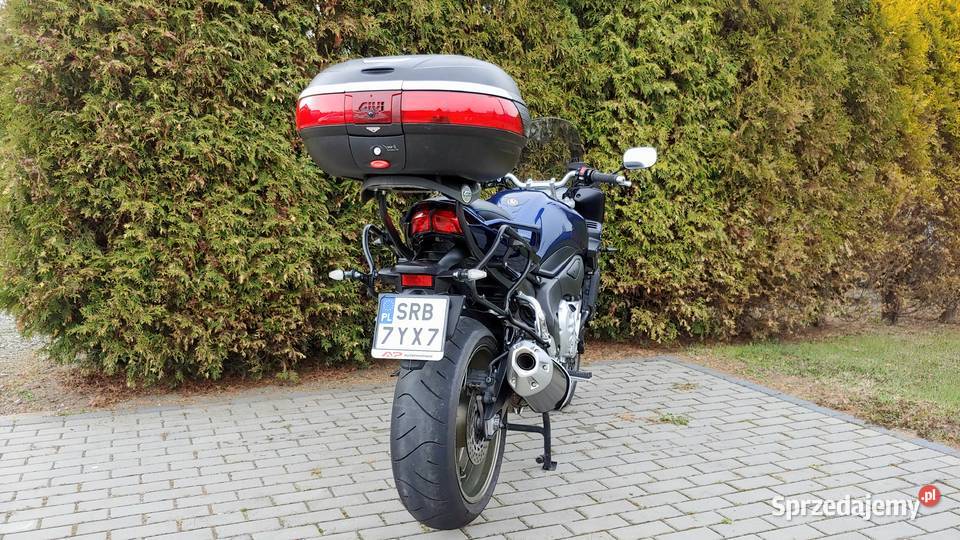 Yamaha Fz1 Fazer 1000 KUFRY PODGRZANE MANETKI zarejestrowany w Polsce