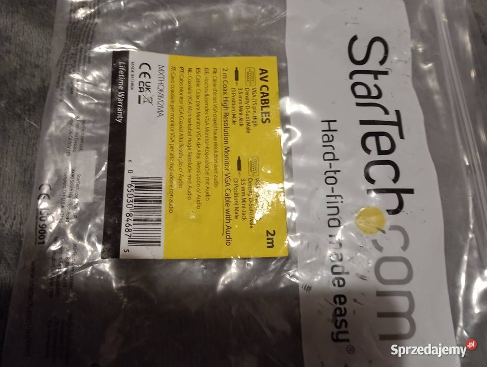 Kabel VGA z minijackiem Żagań