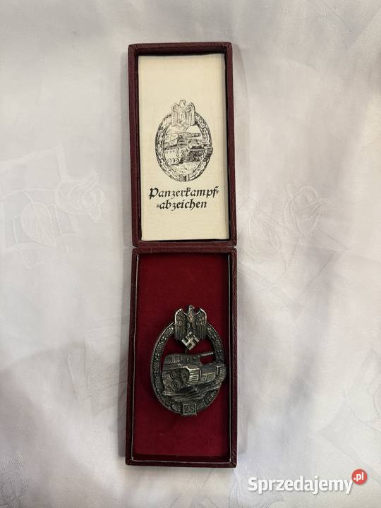 Pancerna Odznaka Szturmowa Panzerkampfabzeichen małopolskie