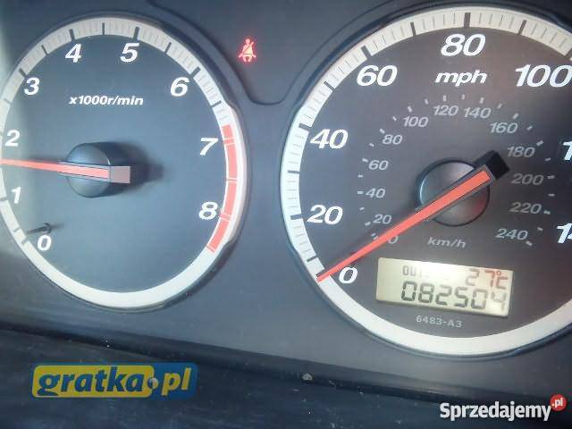 Honda CRV II anglik dowod V5 Rok produkcji 2002 Marchewki