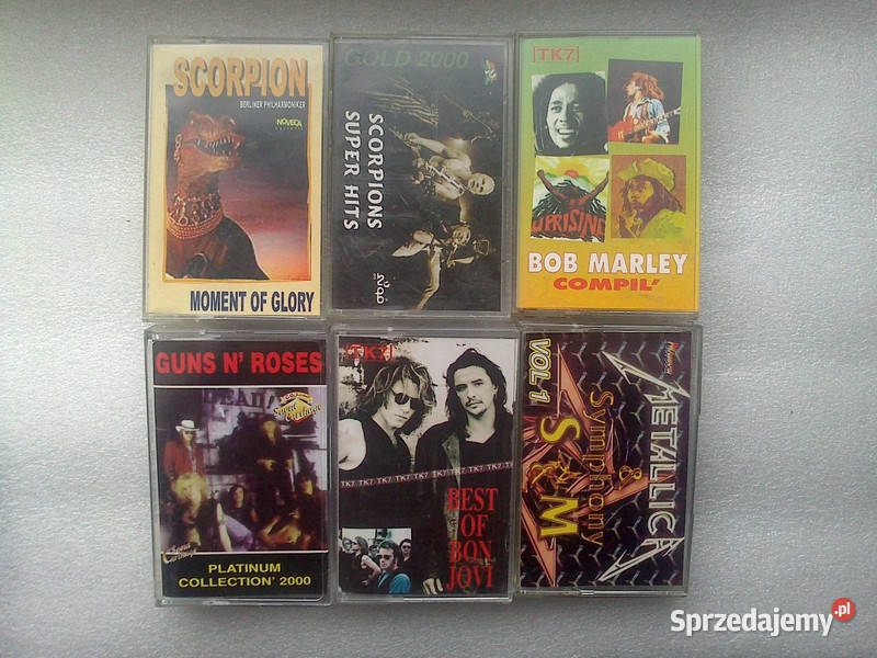 Kasety magnetofonowe różne Kultura i Rozrywka